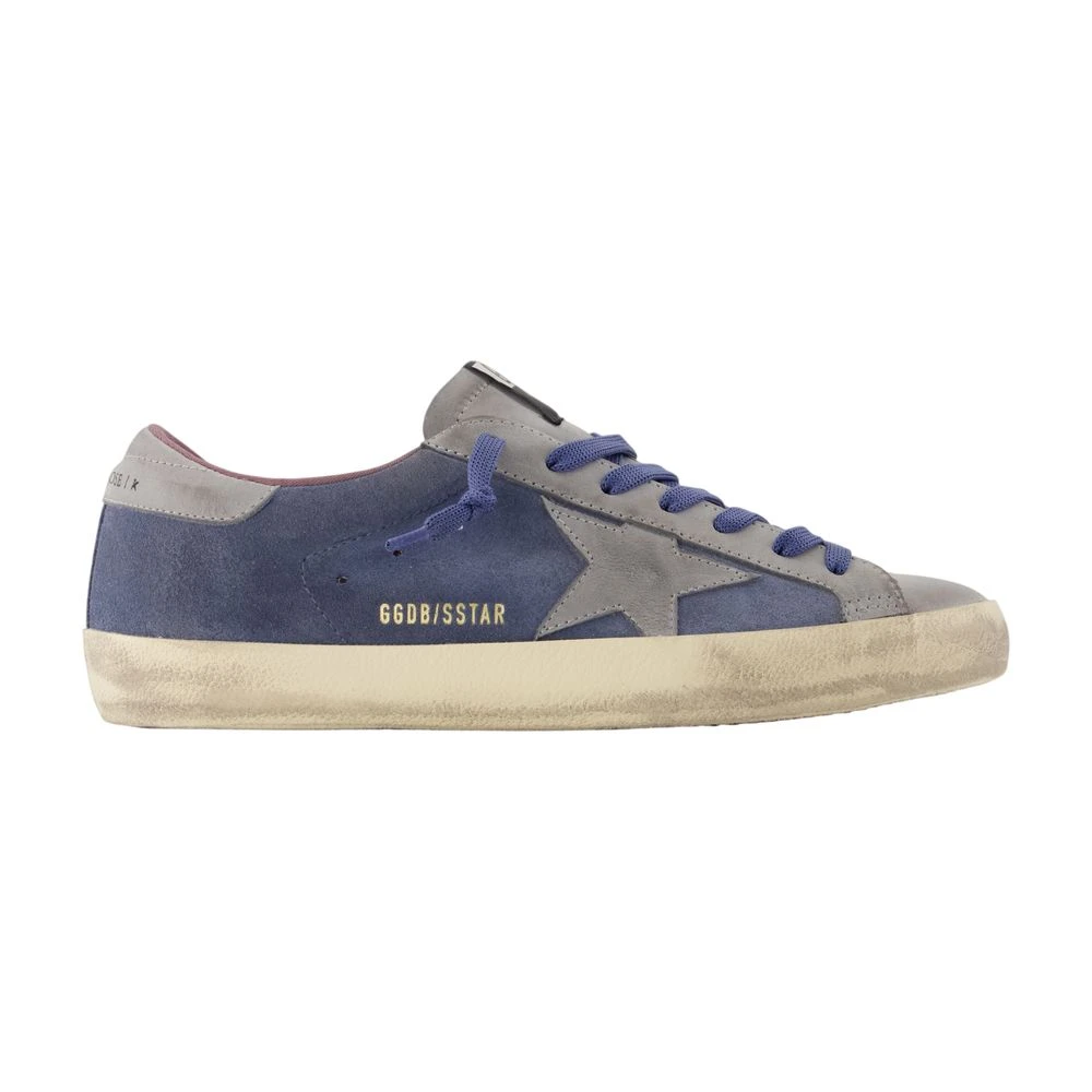 Golden Goose Hombre Azul - Zapatillas Super-Star - Shoes - 44 Eu