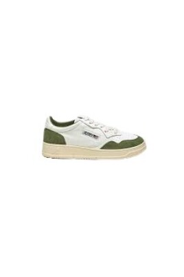 sneakers-basses-blanc-vert-militaire