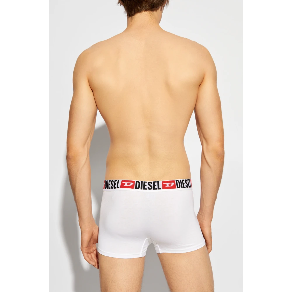 Diesel Driepak boxershorts Umbx-Damienthreepack White Heren