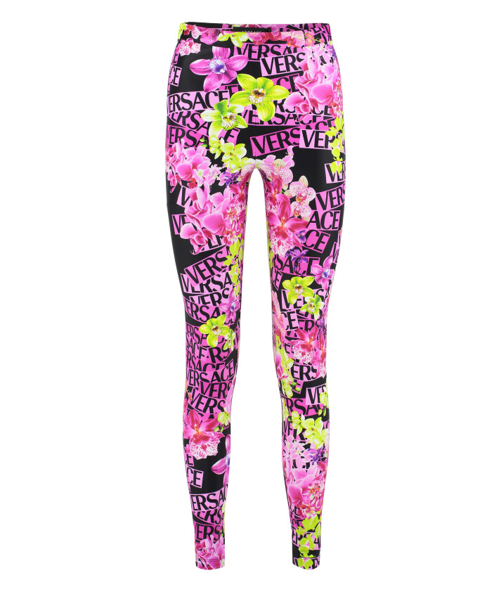 logo-print-leggings
