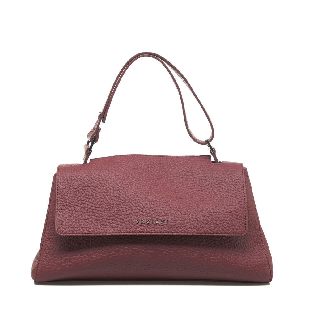 Orciani Rode Schoudertas Longuette Sense Red Dames