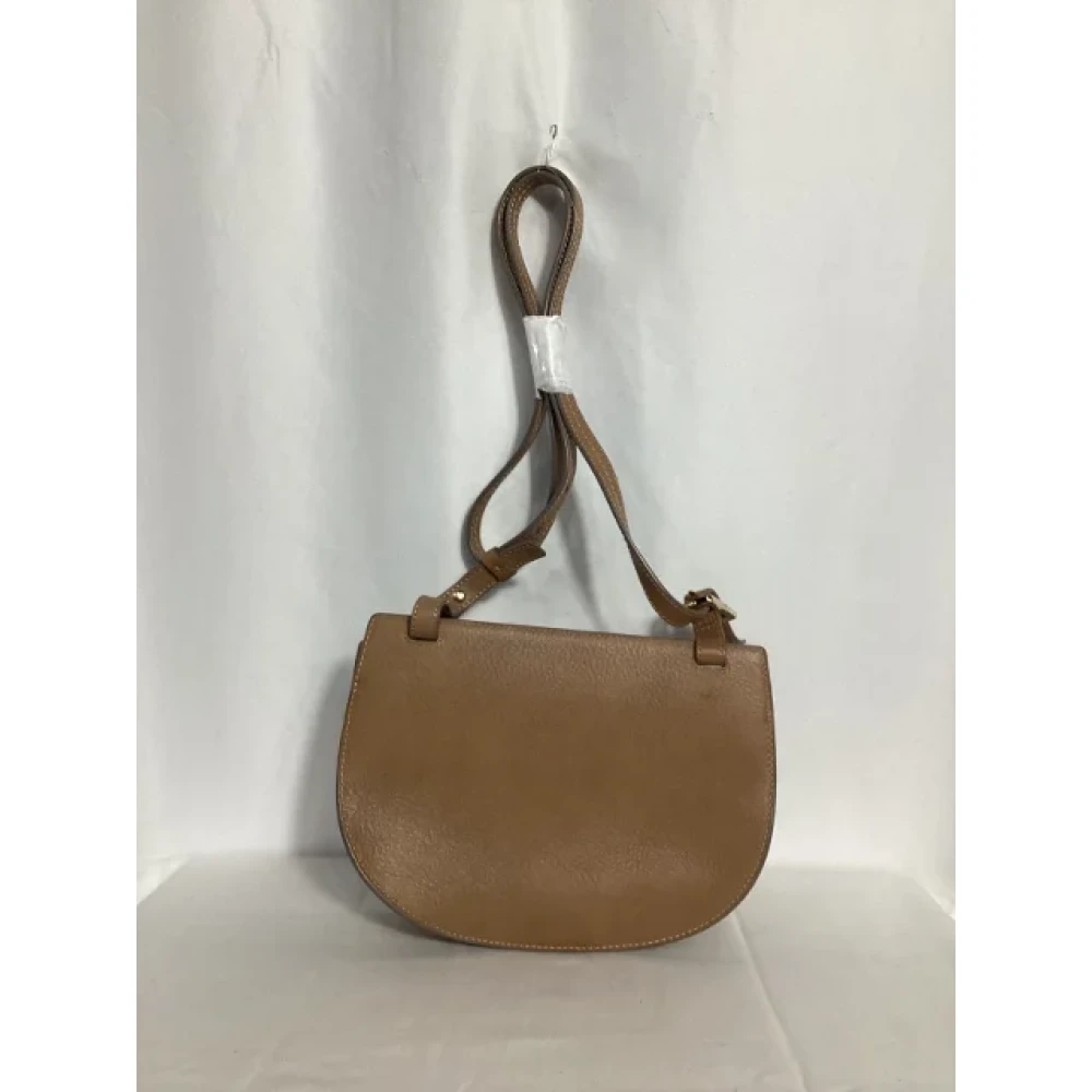 Chloé Pre-owned Leather crossbody-bags Brown Dames