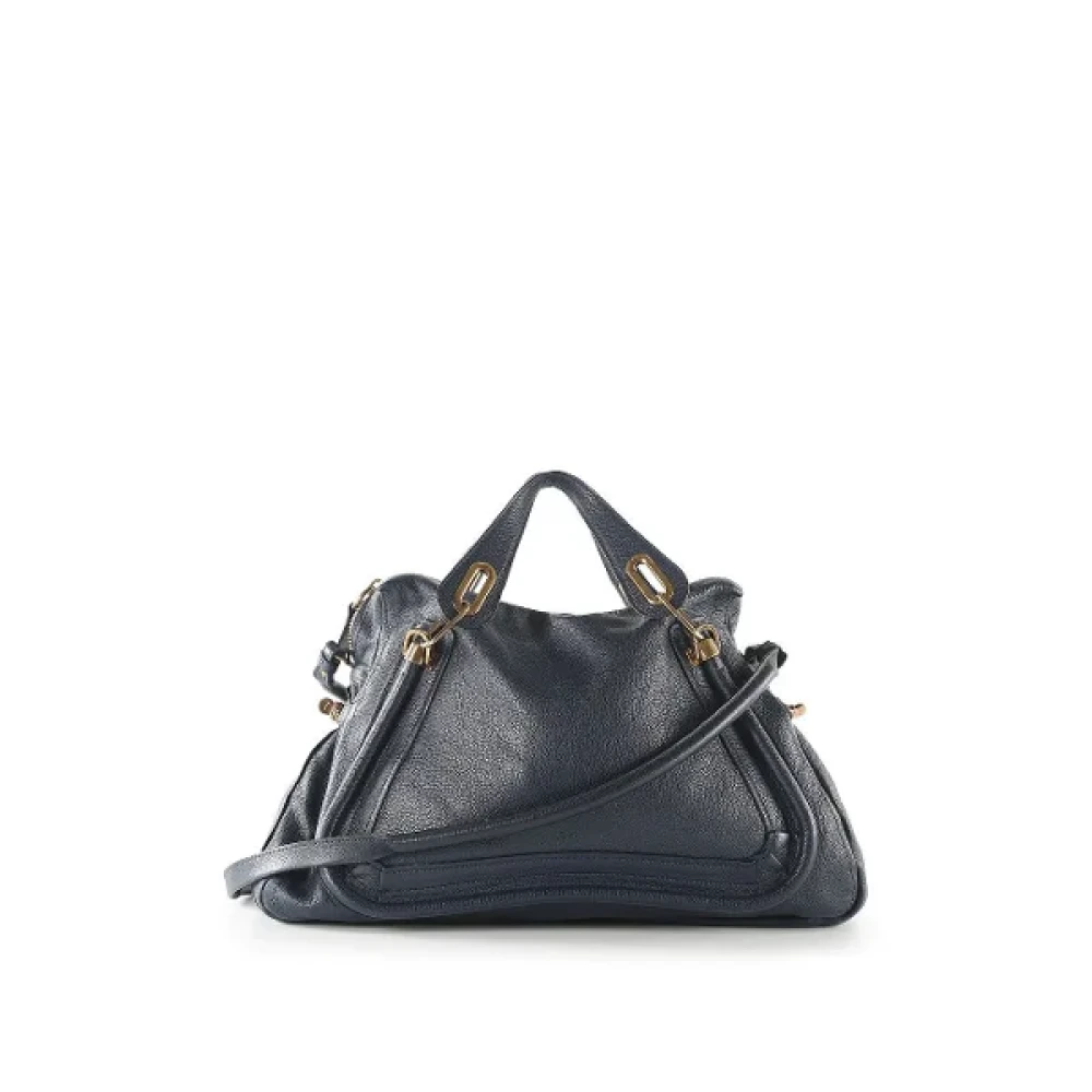 Chloé Pre-owned Leather shoulder-bags Blue Dames