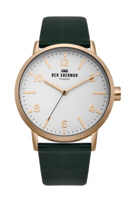 green-fabric-strap-quartz-analog-watch