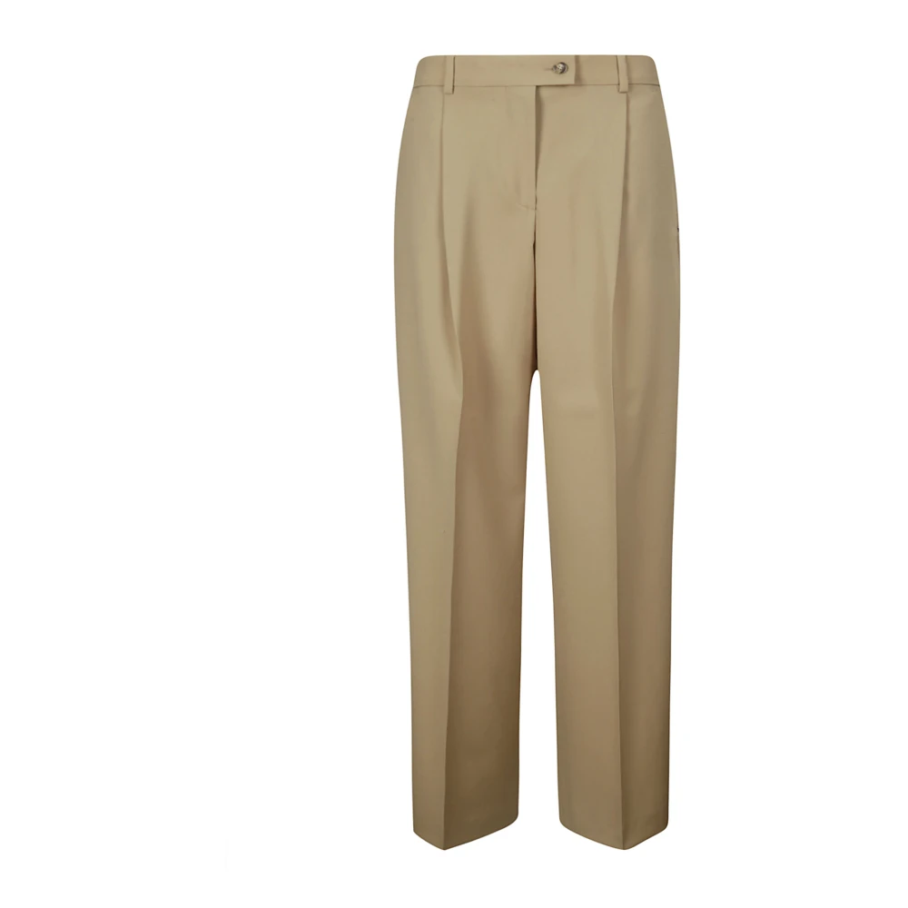 SPORTMAX Vela Broeken voor Vrouwen Beige Dames