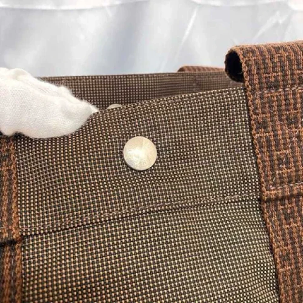 Hermès Vintage Pre-owned Canvas totes Brown Dames