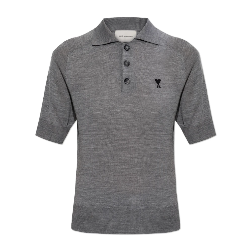 Ami Paris Donna Grigio Maglie, L, New,