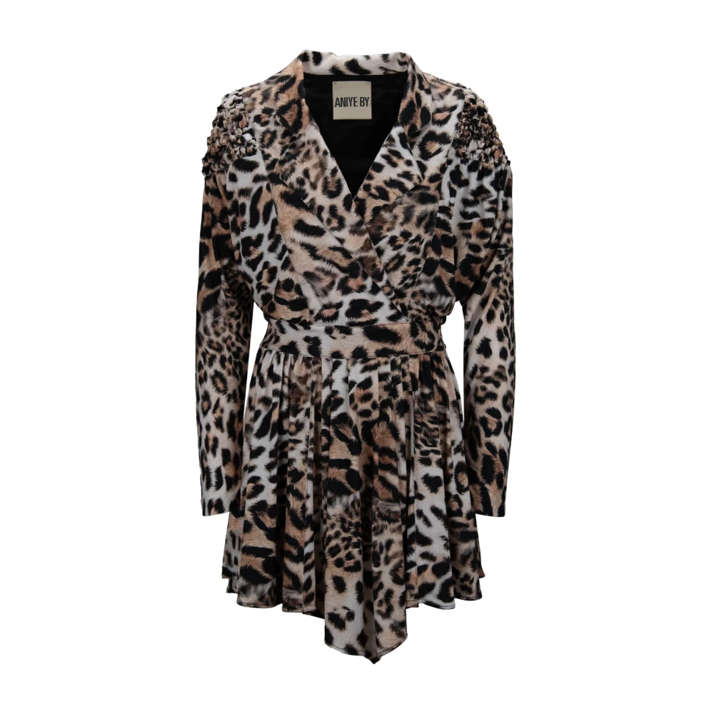 Aniye By Dierenprint Jurk met Rits Multicolor Dames