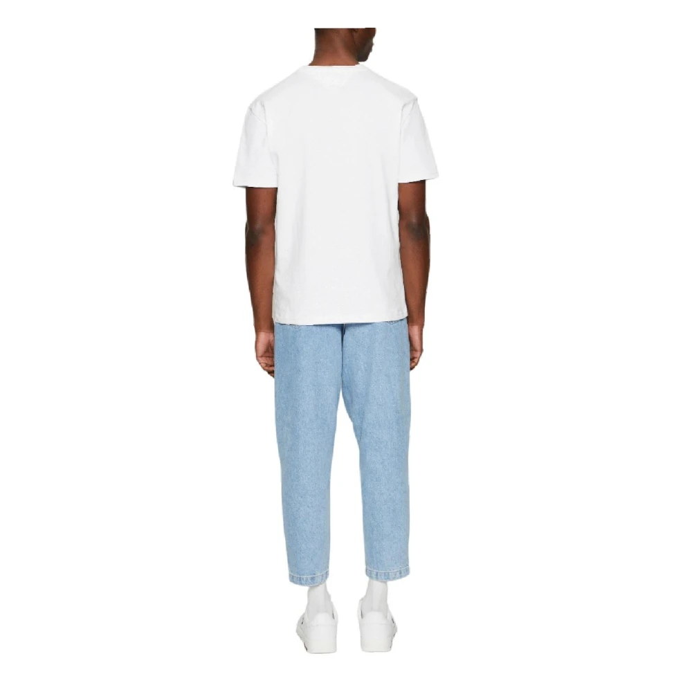 Tommy Hilfiger Klassiek Wit T-shirt White Heren