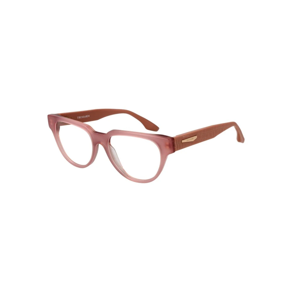 Trussardi Women's Pink Elegant Glasses Frame With Hue - Glasses - One Size - Accessories