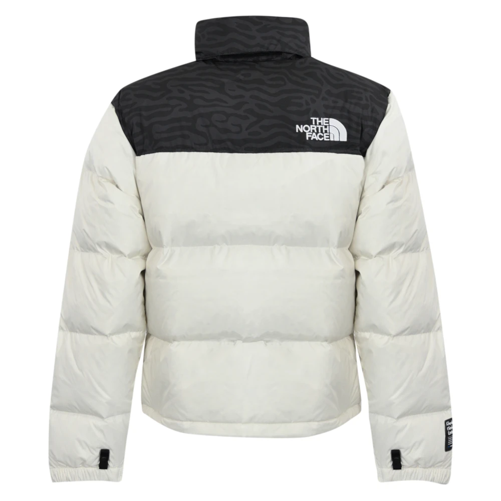 The North Face Gewatteerde capuchonjas White Heren