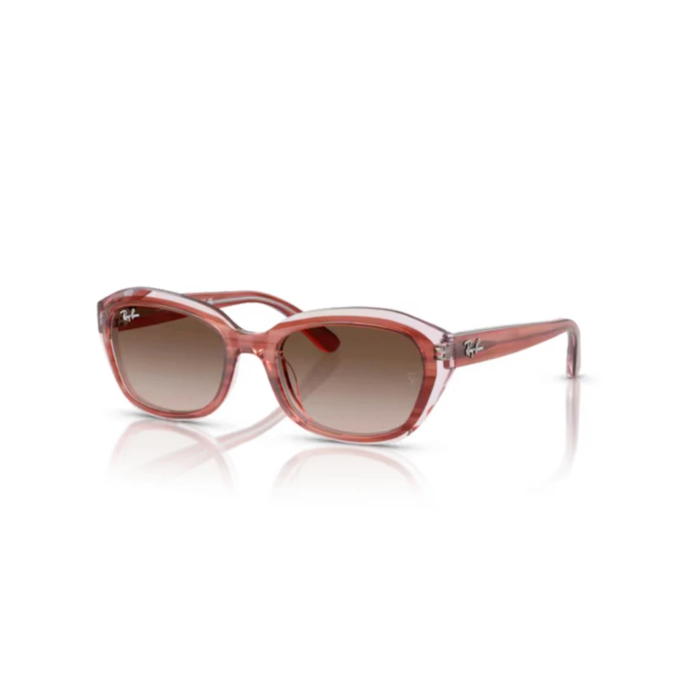 Ray - Ban Brown Kid Rj9081s 717313 Sunglasses Acetate Pink Geometric Normal Shaded - Image 2