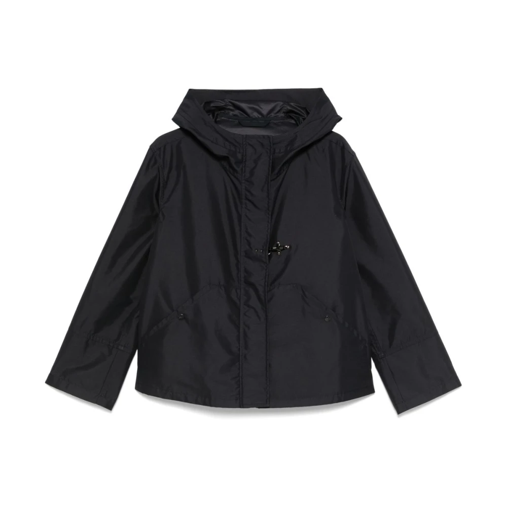 Fay Women's Blue Navy Long Sleeve Coat