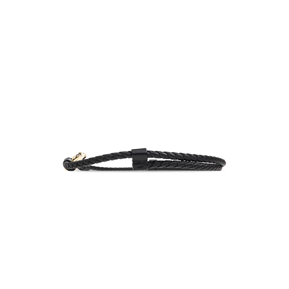 Salvatore Ferragamo Leren riem Black Dames