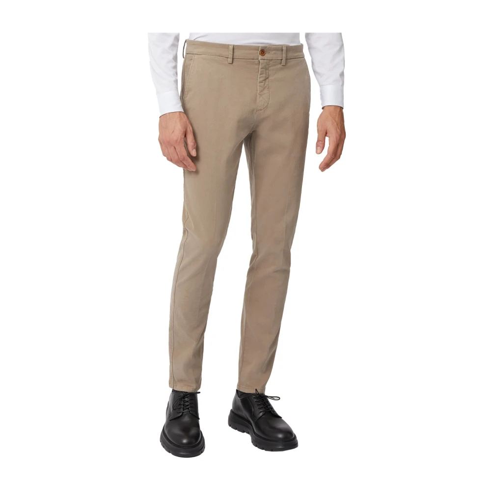 Harmont & Blaine Katoenen broek Brown Heren