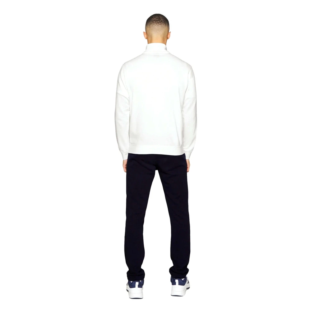 Champion Lange mouwen T-shirt White Heren