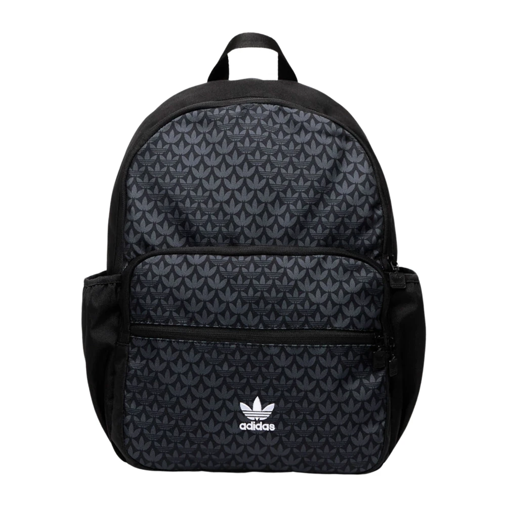 Adidas Originals Monogram Svart Ryggsäck Stilfull Unisex Black, Unisex