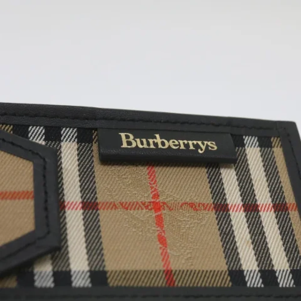 Burberry Vintage Pre-owned Canvas wallets Multicolor Dames