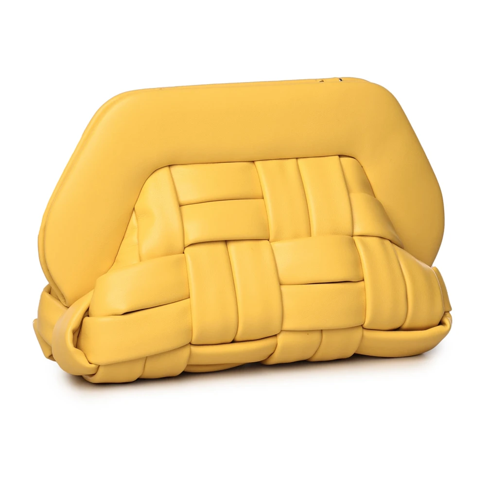 THEMOIRè Gele Schoudertas met Magnetische Sluiting Yellow Dames