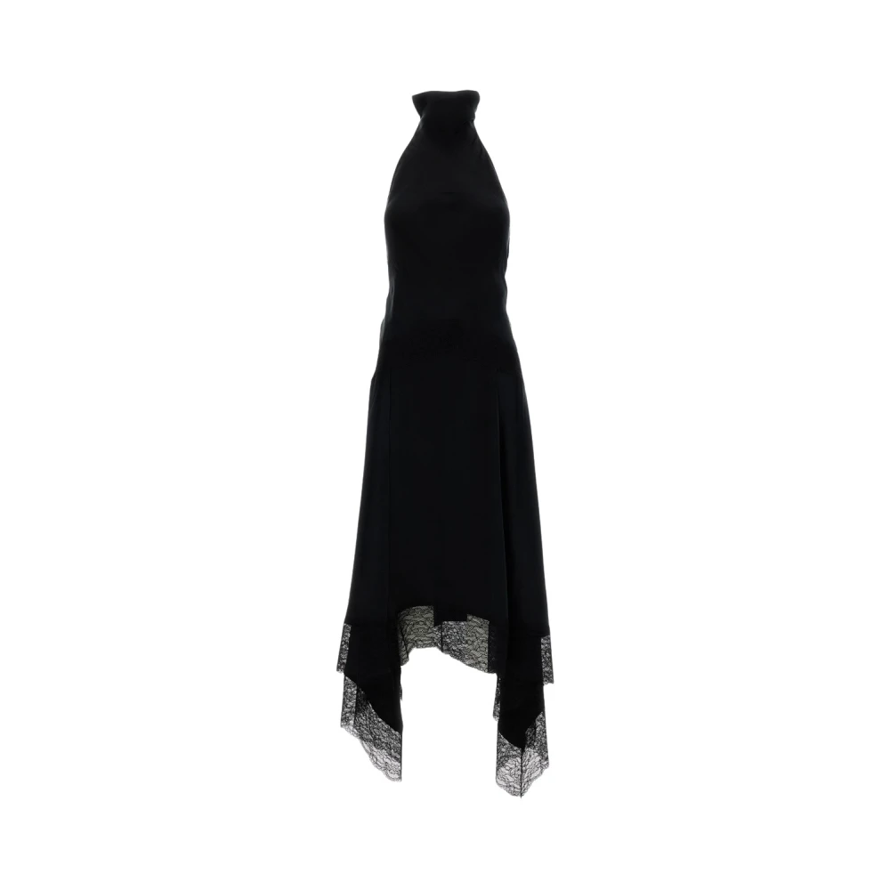 Andamane Satin Lingerie-Style Long Dress - Female - Midi Dresses - Black - S - Dresses