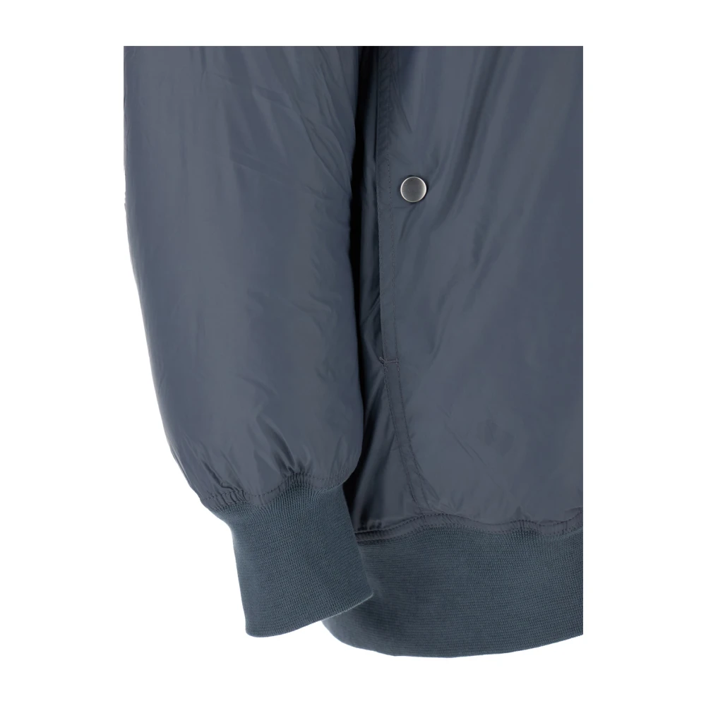 Rick Owens Grijze Bomberjack met Banddetail Gray Heren