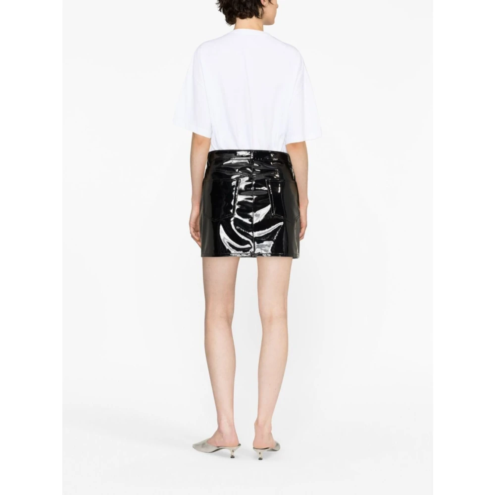 Versace Dameskleding T-shirts en polo`s Wit Aw23 White Dames