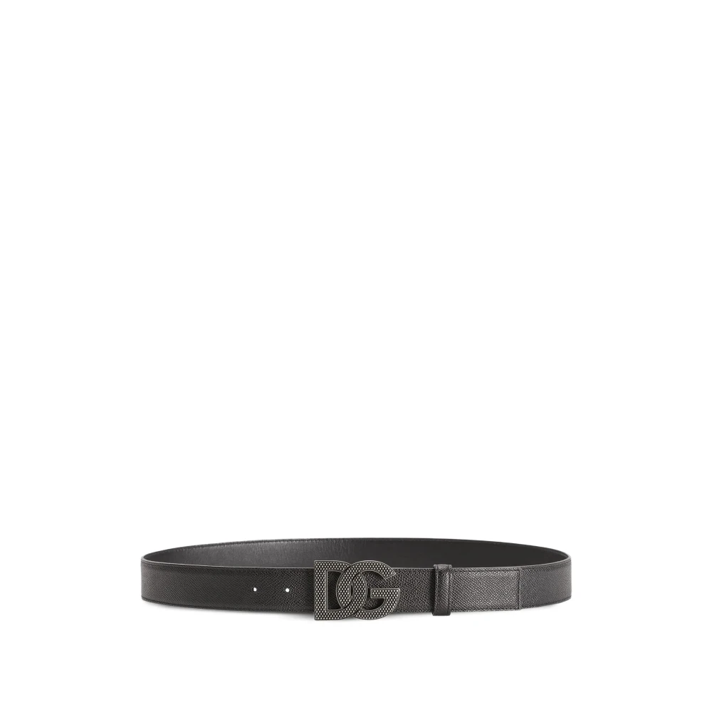Dolce & Gabbana Belts - Male - Belts - Black - 95 Cm - Accessories