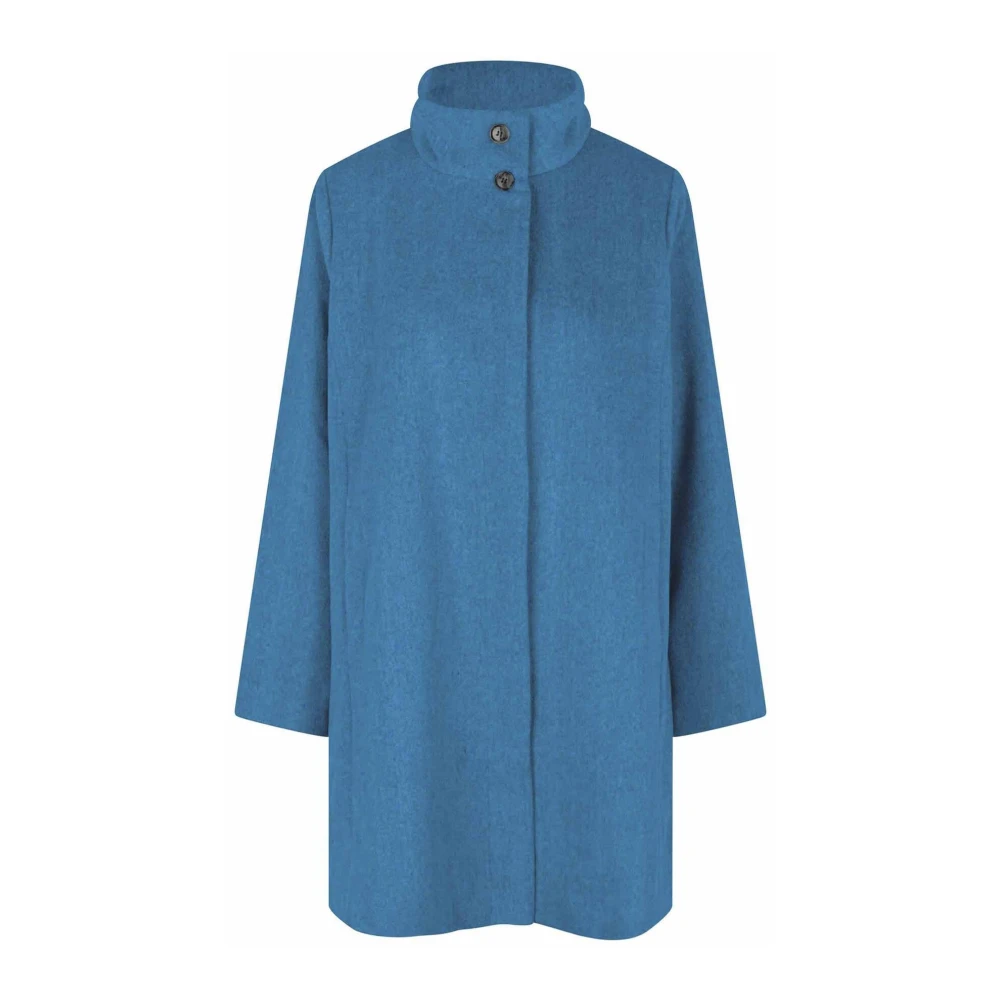 Masai Elegante Celestial Jas Matovia Stijl Blue Dames