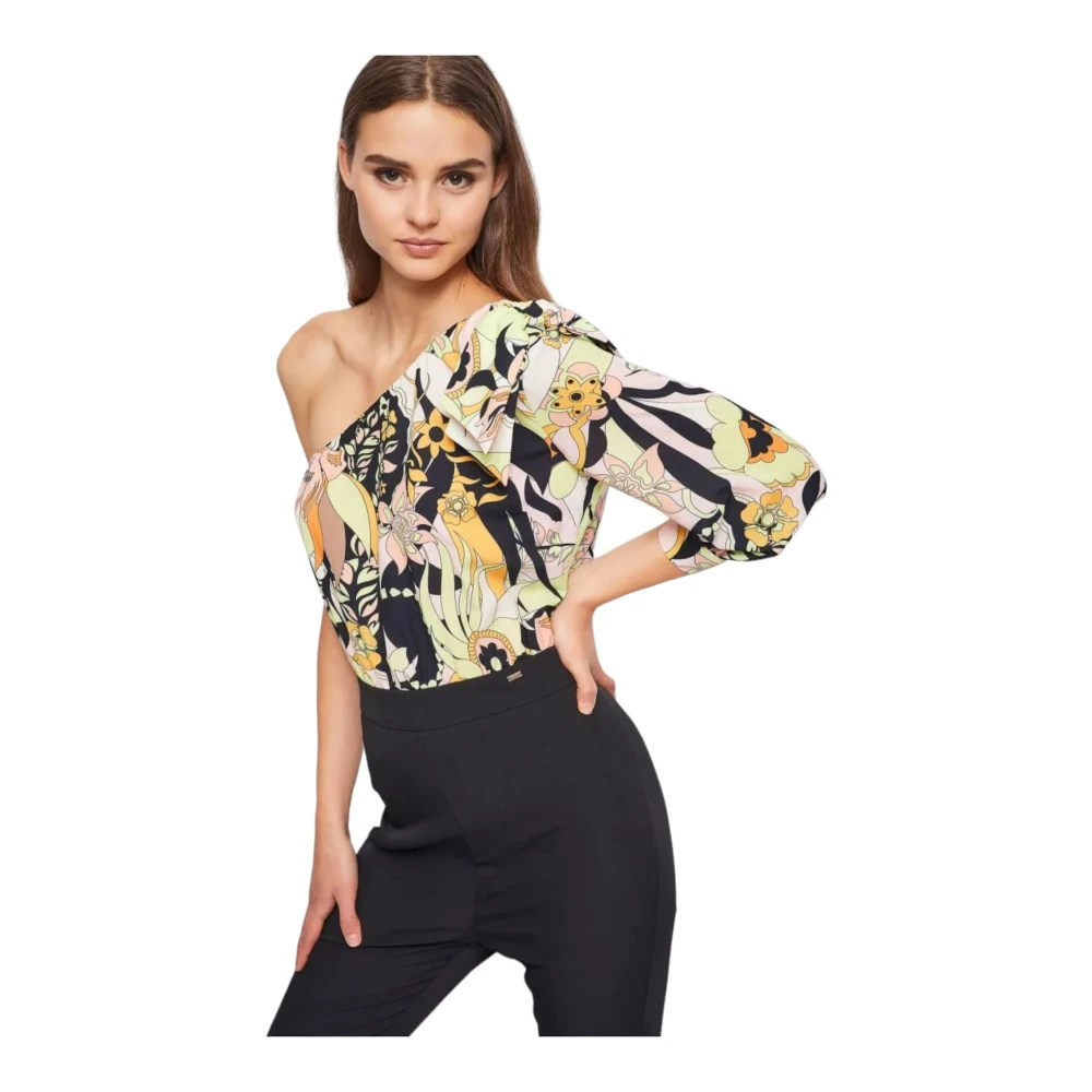Gaudi Een-Schouder Jumpsuit Black Dames