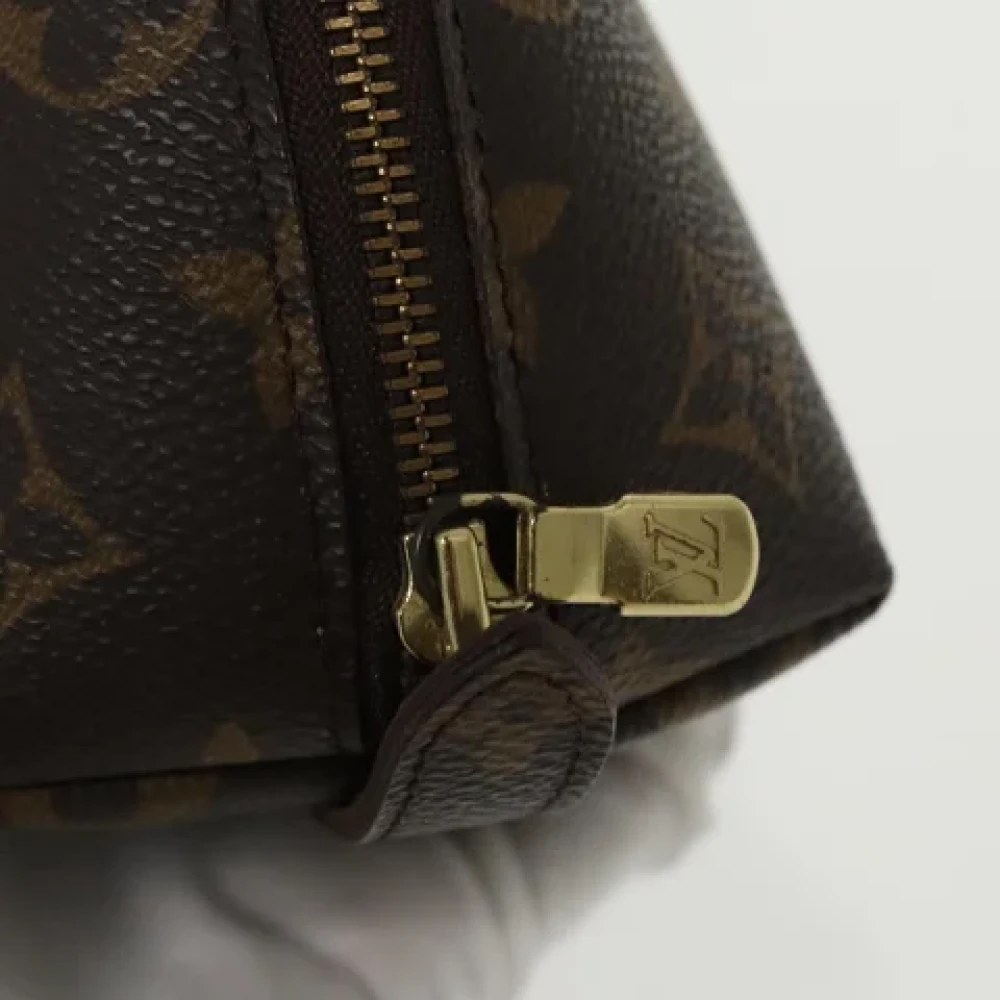 Louis Vuitton Vintage Pre-owned Canvas pouches Brown Dames
