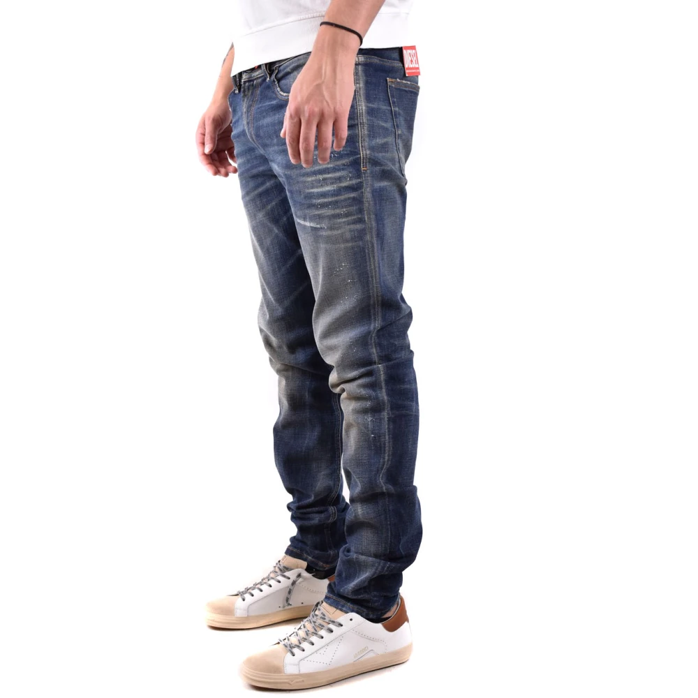Diesel Heren Jeans Denim Ss24 Blue Heren