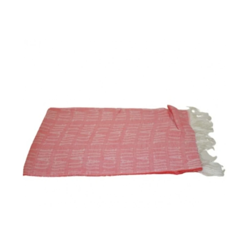 Alviero Martini 1a Classe Geo Patroon Sjaal Pink Dames