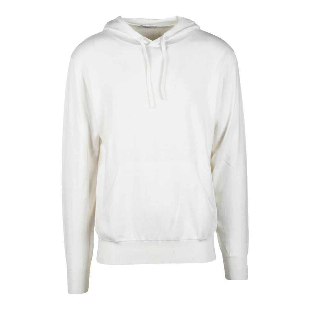 People of Shibuya Cashmere Blend Gebreide Trui White Heren