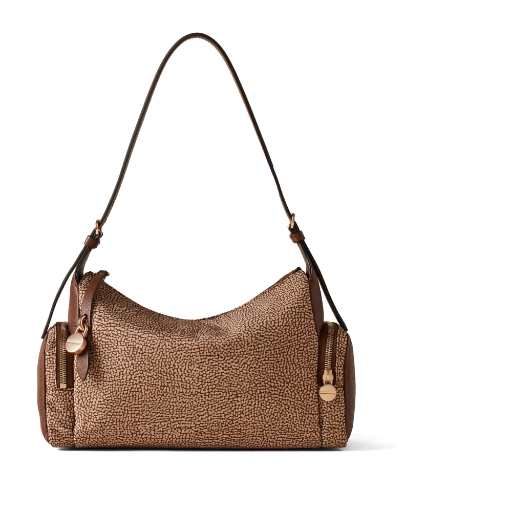 Borbonese Brown Shoulder Bags, Female, One Size, Bags..