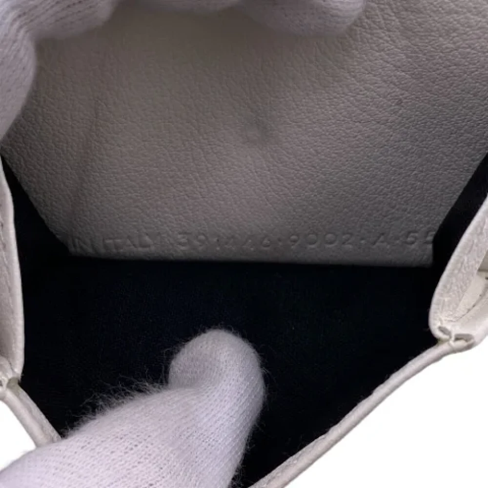 Balenciaga Vintage Pre-owned Leather wallets White Dames