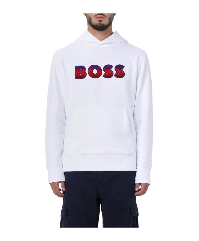 sweat-a-capuche-boss-blanc