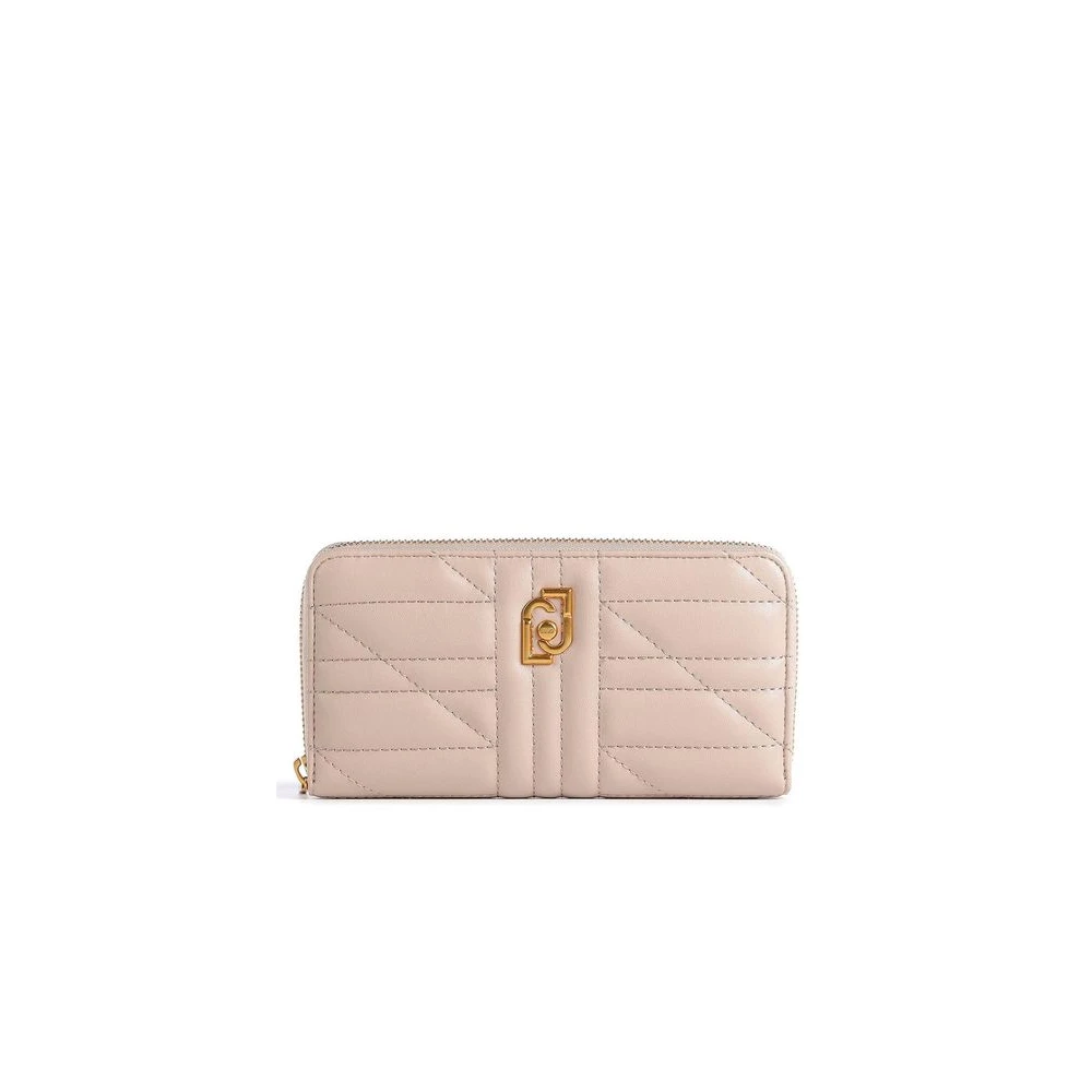 Liu Jo Women's Beige Wallets & Cardholders, One Size, Ecs Xl Zip Around