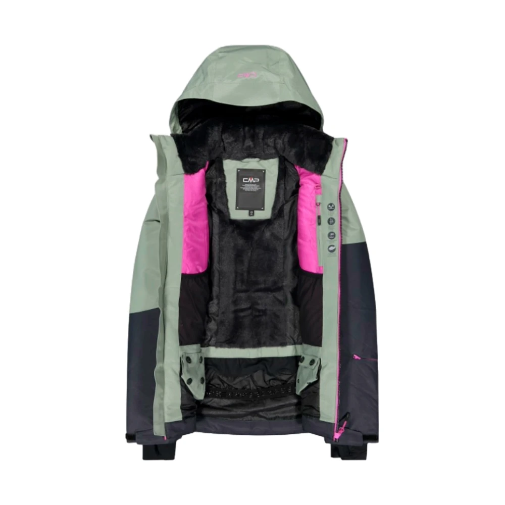 CMP Groene Winterjas Waterdicht Technisch Green Dames
