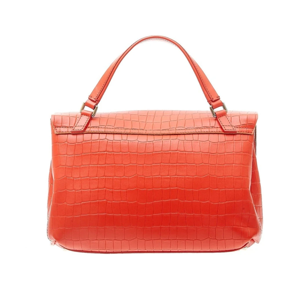 Zanellato Krokodillenleer Schoudertas Vrouwen Red Dames
