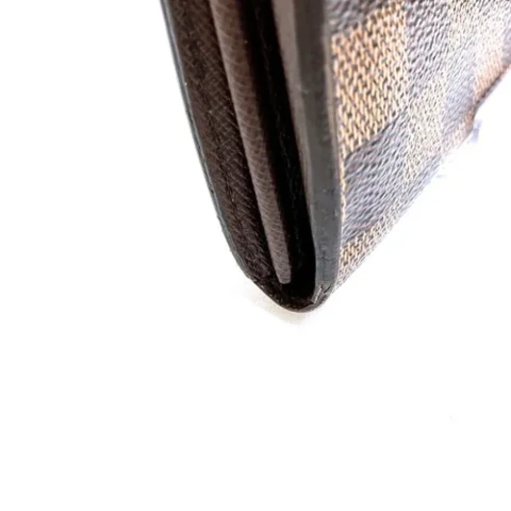 Louis Vuitton Vintage Pre-owned Canvas wallets Brown Unisex