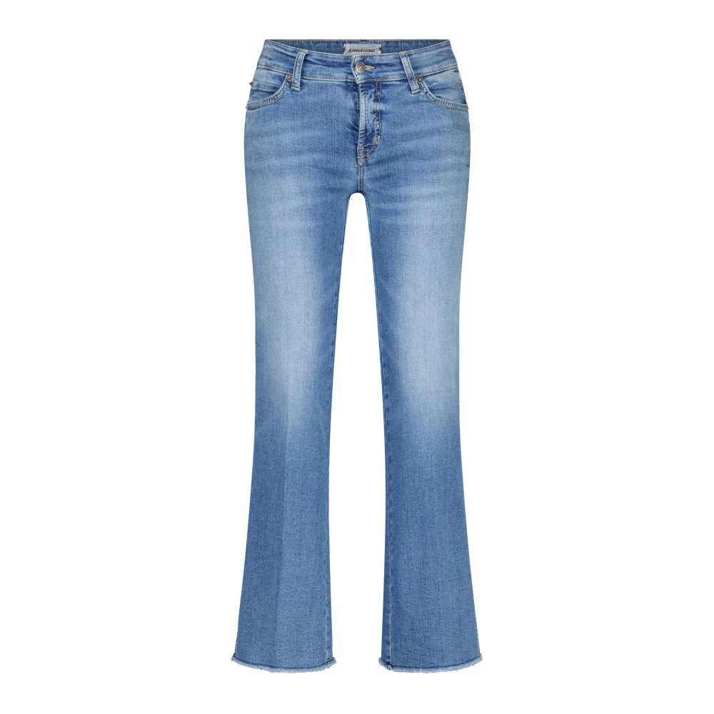 CAMBIO Boot-cut Jeans Blue Dames