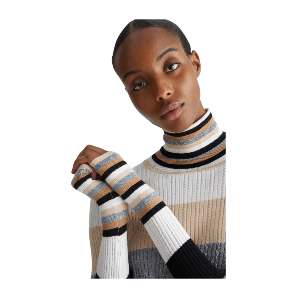 Liu Jo Stijlvolle Gebreide Top Multicolor Dames