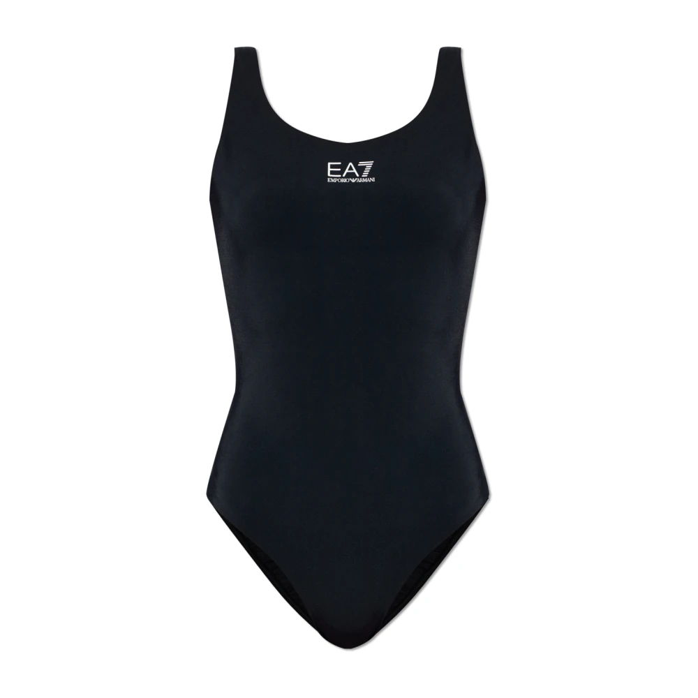 Emporio Armani Ea7 Damen Schwarz Bademode, K, Sgröße: