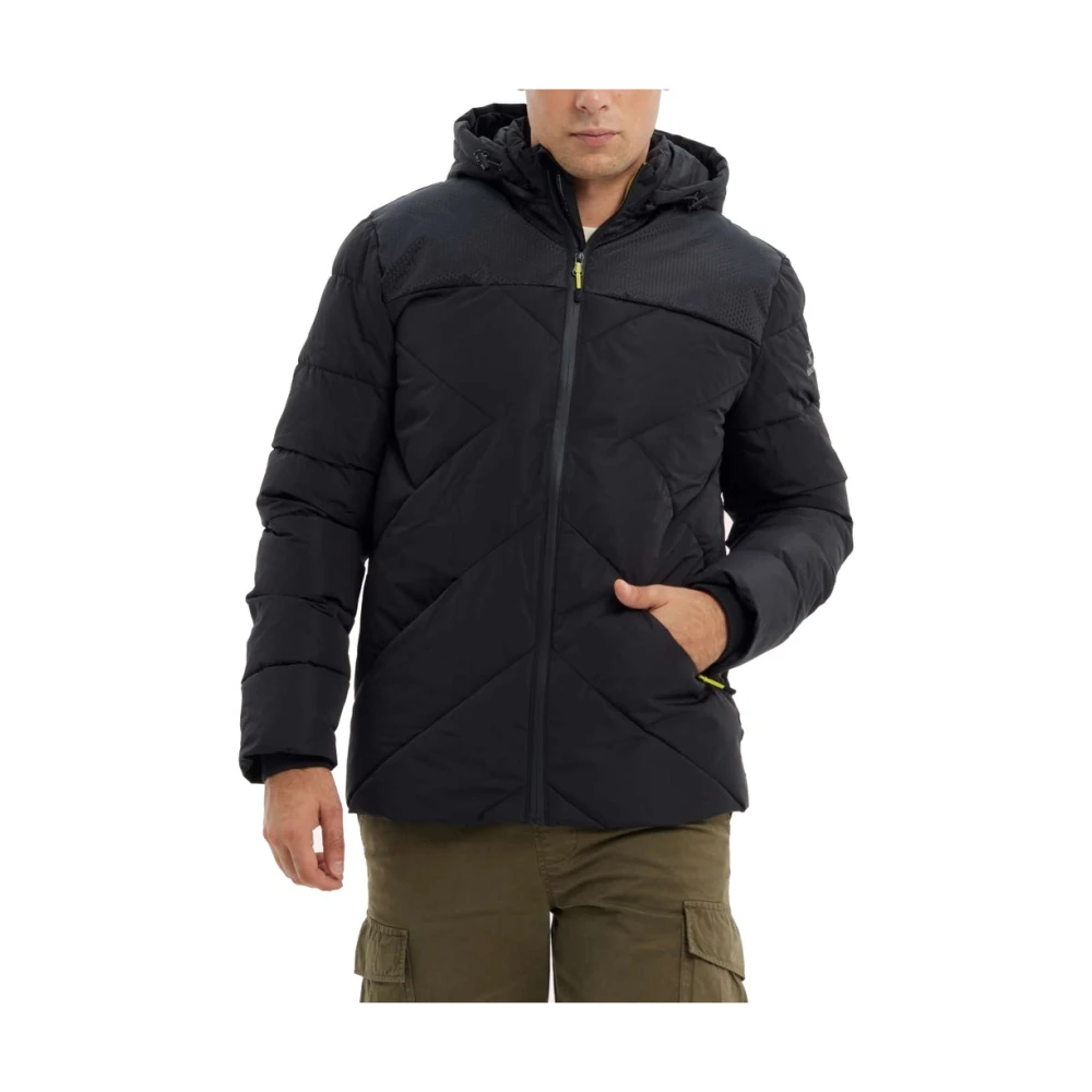 Munich Puffer Cloud Jassen Black Heren