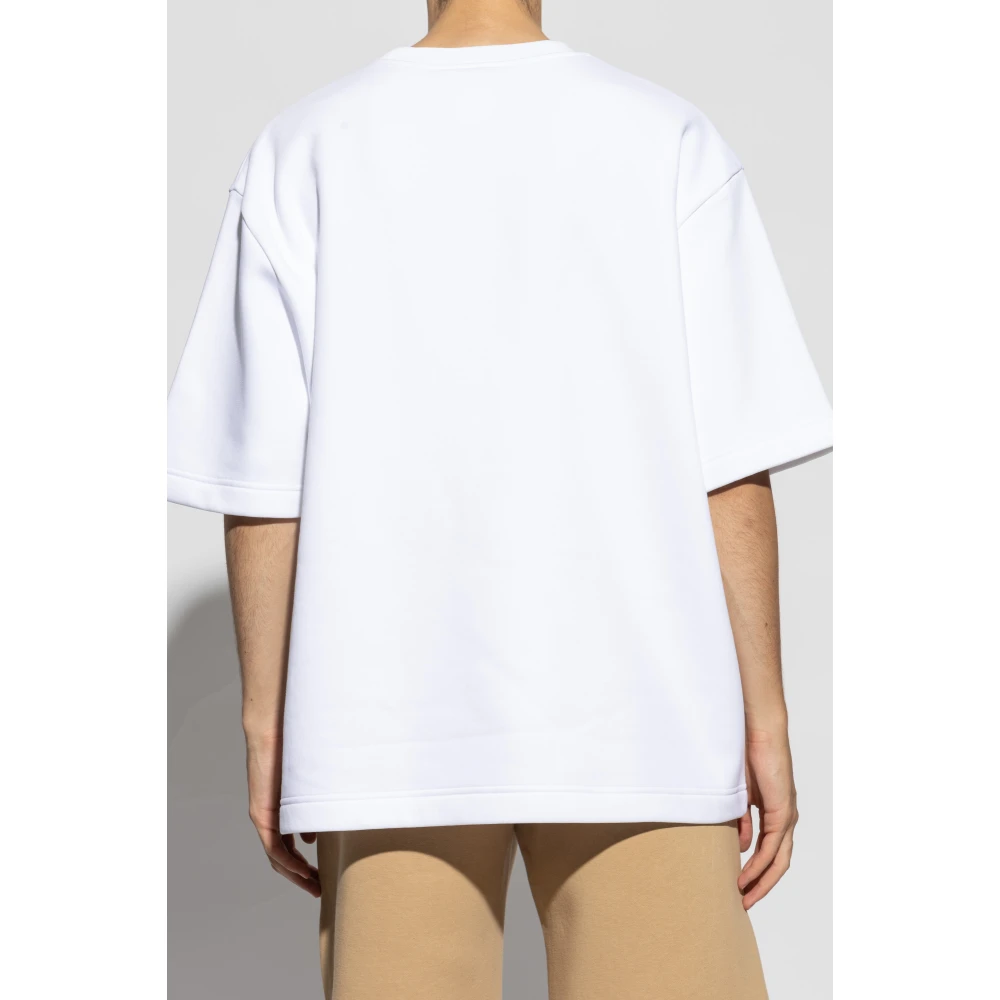 Dsquared2 T-shirt met logo White Heren