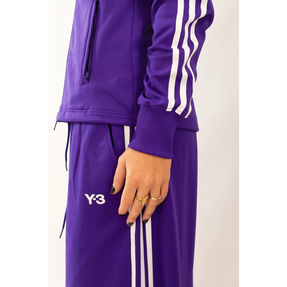 Y-3-Stripes Tracktop in Cpurpl Purple Dames