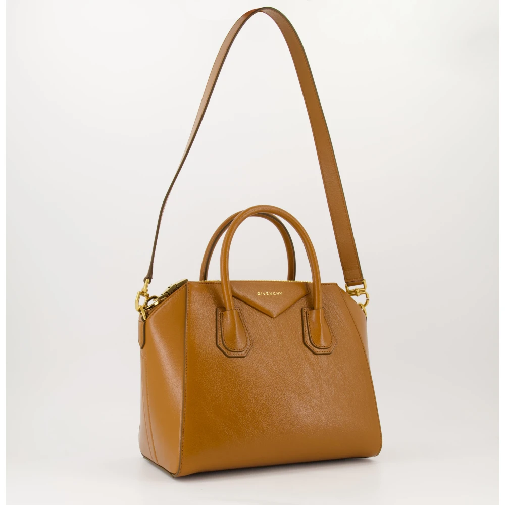 Givenchy Bruine Leren Antigona Tas Brown Dames