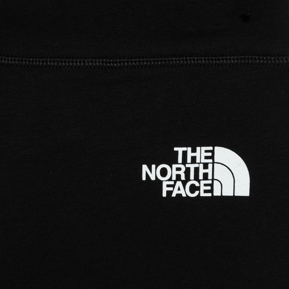 The North Face Leggings met Hoge Taille in Effen Kleur Black Dames