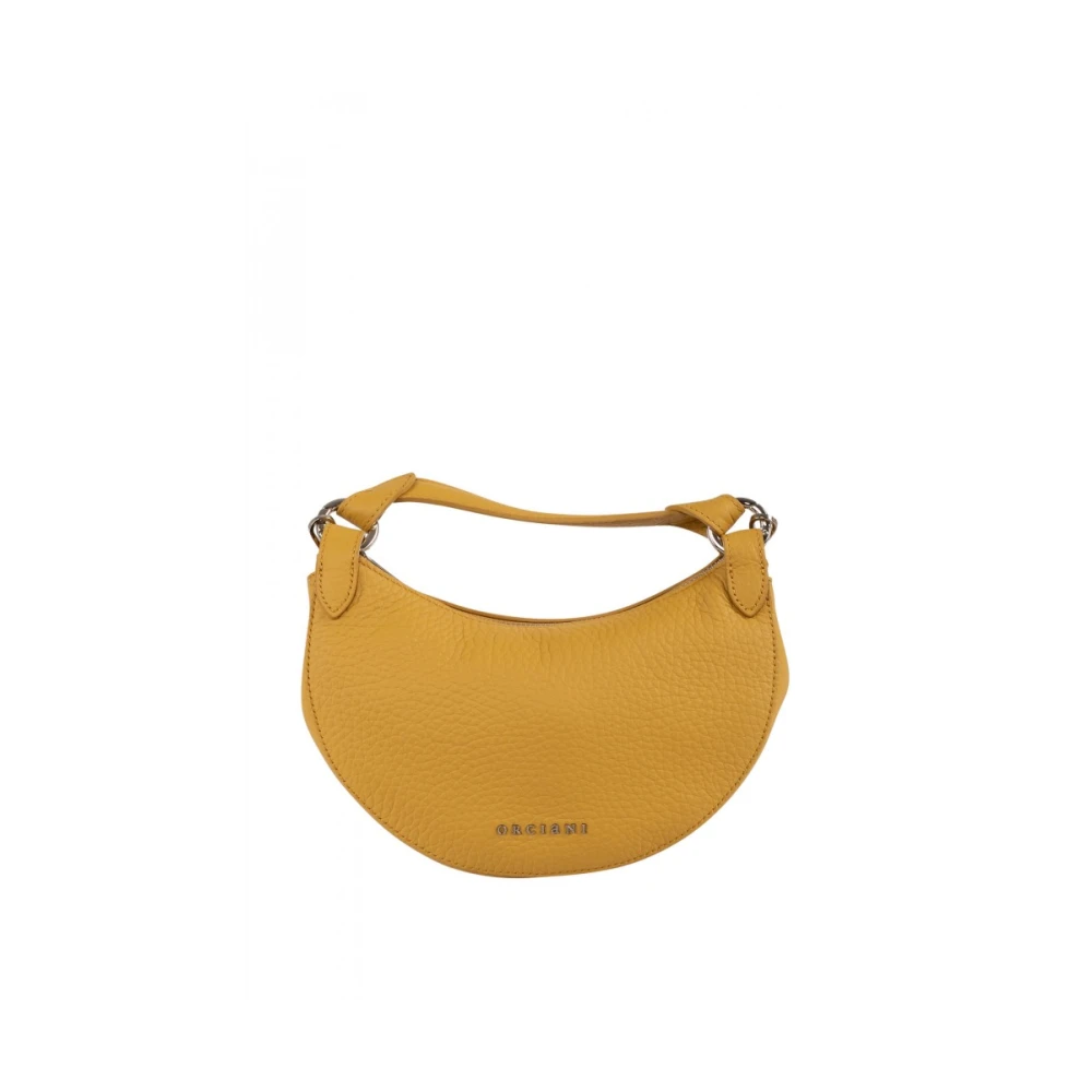 Orciani Dumpling Dames Tas Yellow Dames