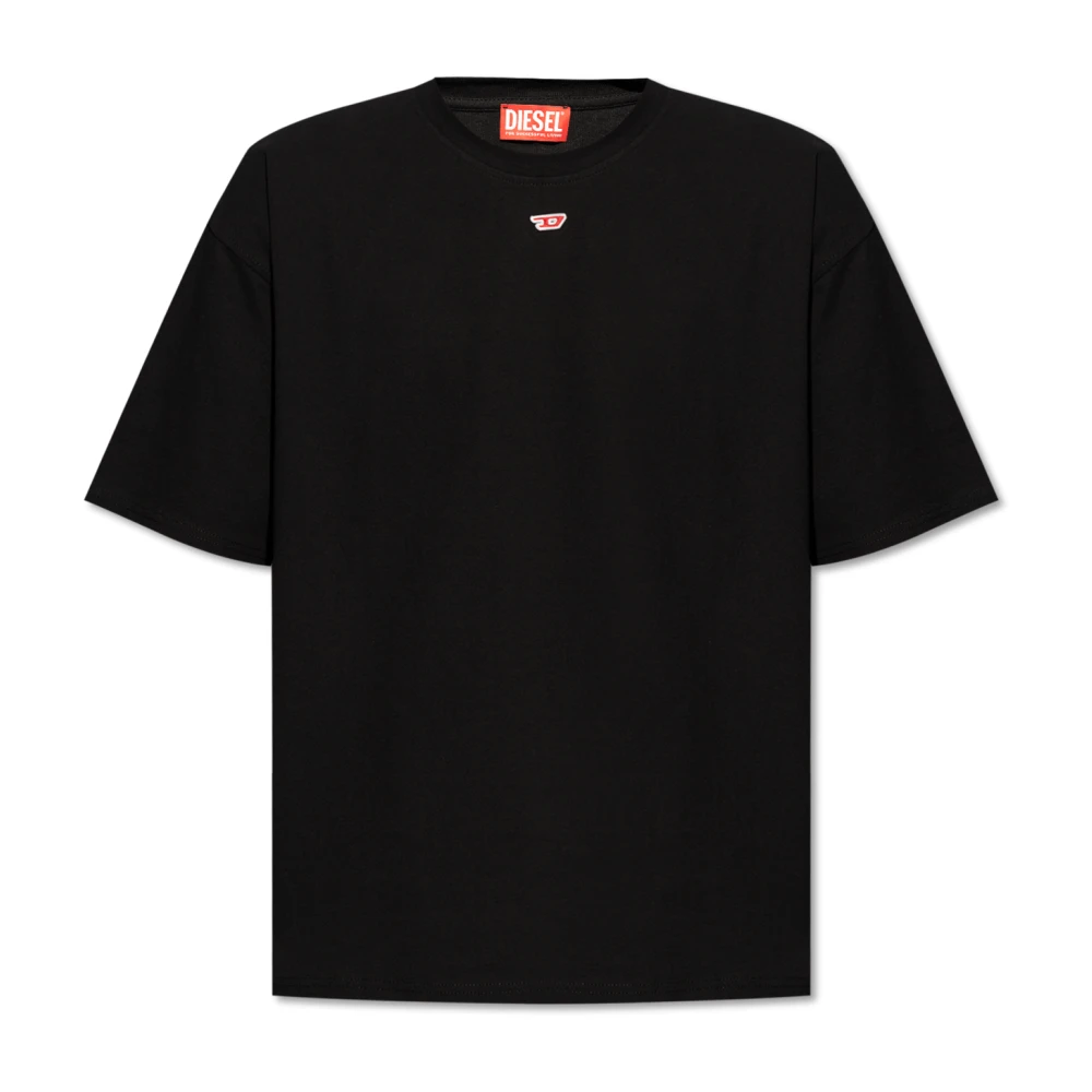 Diesel T-Boxt-D T-shirt met logo Black Heren